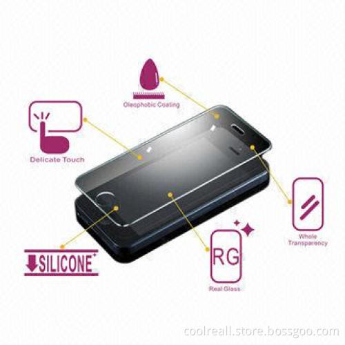 Mobile phone accessories/tempered glass screen protector for iPhone 4/4s